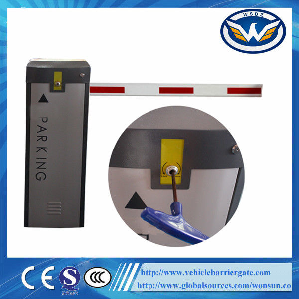 Electric Parking Lot Arm Barrier Gate System / Car Park Boom Gates