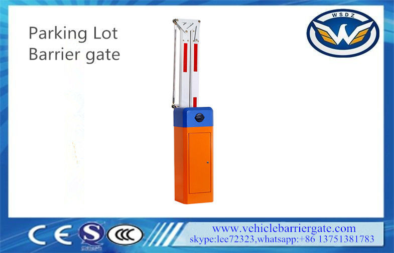 AC Motor Parking Lot Intelligent Parking Lot Gate Arms 180 Degree 3