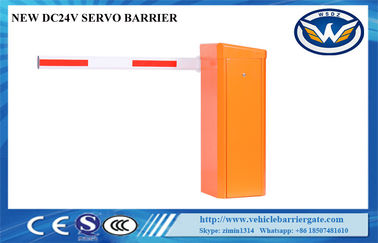 0.6S High Speed Electric Barrier Gate System 24VDC Servo Motor For Toll Plazza