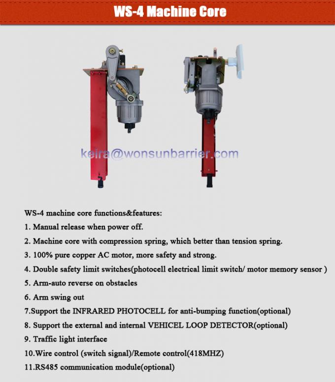2 Fence Boom Parking Sensor Intelligent security barriers Gate for entrance