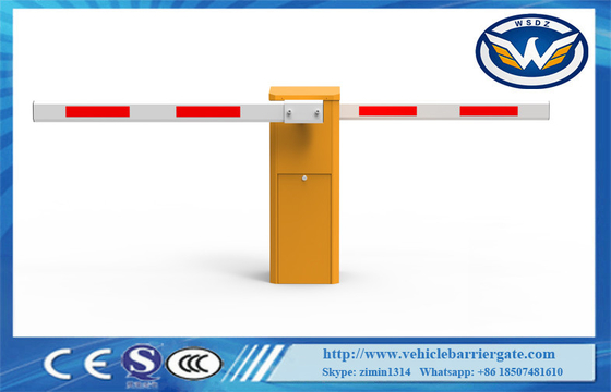 IP54 Access Control Vehicle Barrier Gate Heavy Duty Two Booms Parking Lot Barrier Gate