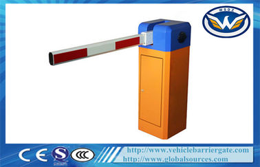 6S / 3S  Single Straight Boom Car Park Security Barriers With Fan Colling Machine