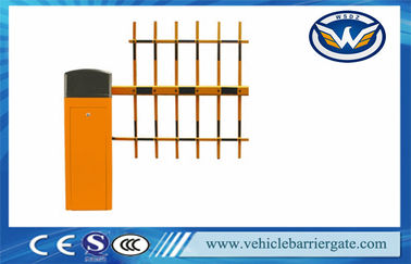 Parking Type Fence Gate Arms Barrier Gates With Manual Clutch