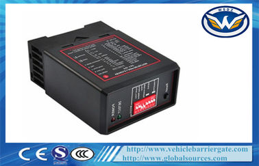 Black Automatic Barrier Gate Vehicle Loop Detector Single / Double
