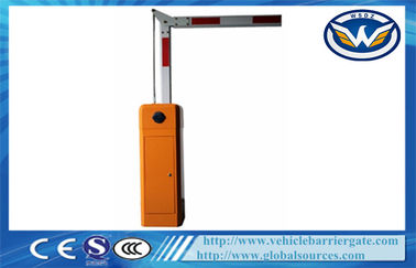 Orange Security Automatic Toll Barrier Gate With Manual Release