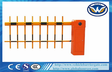 Remote Control Toll Barrier Gate Retractable Fence Gate For Parking Access