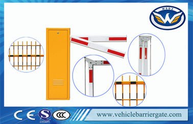 IP54 Electric Boom Barrier Toll Barrier Gate With Aluminum Alloy Straight Arm