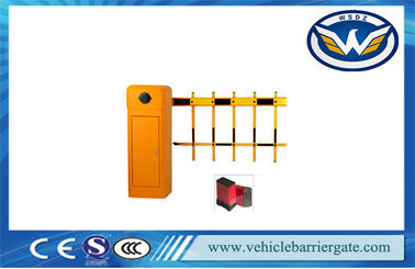 Manual release Parking Barrier Gate with 50 Meters Remote Controller Two Fence Arm
