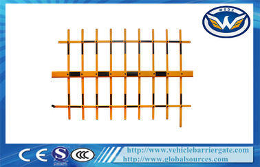 Aluminium Alloy Three Fence Boom Barrier Gate Arm 1.2MM Thickness