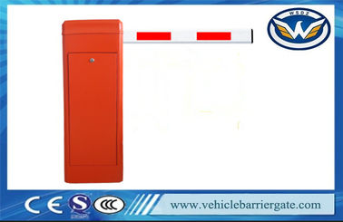 Car Park Boom Automatic Barrier Gate With Cooling Fan , 2mm Cold Roll Plate