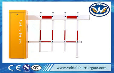 Toll Entrance Gate Vehicle Barrier Gate 2 Folding Fence Boom 4 Meters