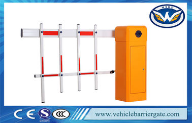 AC Motor Fence Arm Gate Barrier Automatic Car Park Barrier with Fence Boom