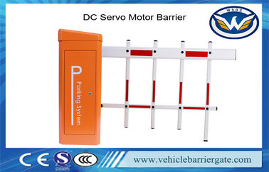 IP65 Brushless Motor Automatic Car Barrier Gate Access With Fence Boom