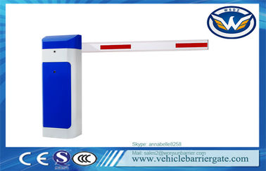 Car Parking Automatic Barrier Gate AC220/110V 2mm Cold Rolled Steel Plate Material