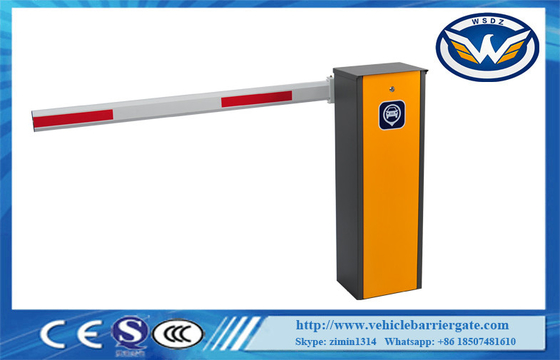 Anti Collision DC24V Heavy Duty Automatic Barrier Gate With 6m Retractable Arm