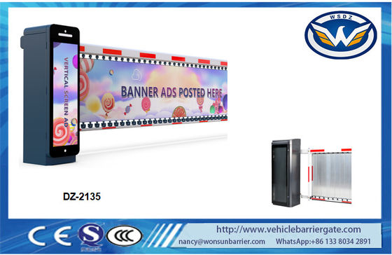 WONSUN Patented Advertising Car Park Security Gates For Shopping Mall
