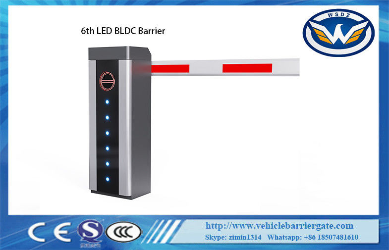 LED Light Housing Automatic Barrier Gate DC24V Brushless Motor 6th BLDC ...