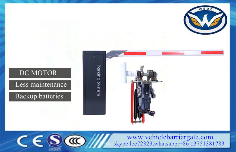 Anti Hit Parking Barrier Gate Arms For Parking Lots With New Bending Arm