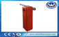 Red Intelligent Automatic Road Boom Barrier Gate With Limit Switch