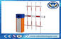 Driveway RFID Parking Lot Barrier System Traffic Barrier Gate With Fence Barrier Arm