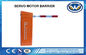 Servo Motor Barrier Automatic Boom Barrier For Toll Gate Station , Low Noise High Speed
