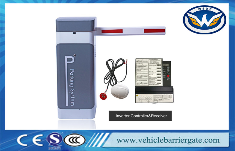 Smart Parking Barrier Gate System Inverter AC Motor Aluminium Alloy Arm ...