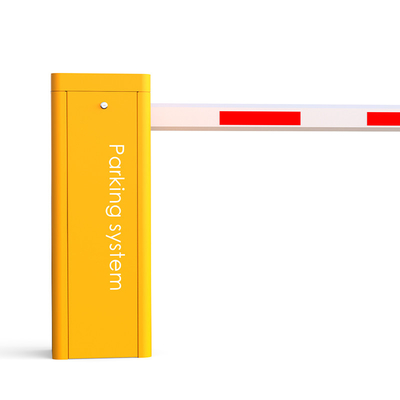 6 Meter Arm Automatic Boom Barrier Gate Fast Speed Low Noise Parking Lot Gates