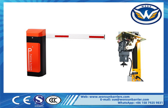 1.5s Speed Adustable Automatic Barrier Gate Parking Facilities With DC Motor