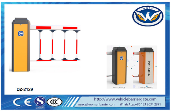 OEM Auto Parking Barrier Gate 8m Boom 24V DC Brushless Motor For Car Parking Lots