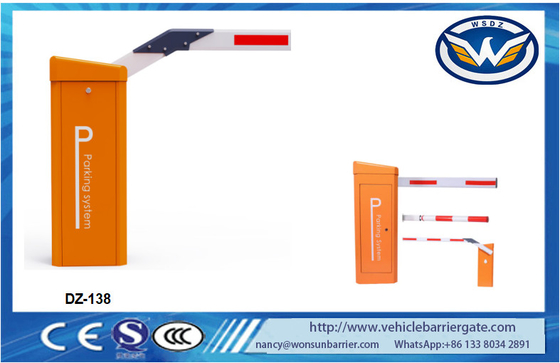 0.6s Fast Speed Servo Motor Barrier Gate Automatic Boom Barrier With Solar Power