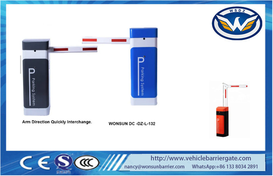 Vehicle Automatic Boom Barrier Gate Heavy Duty 24VDC Motor Speed Adjustable