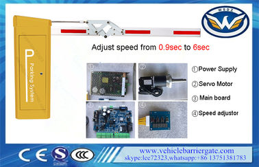 RS485 Computer Control Automatic Parking Gate Servo Barrier Gate CE Approved