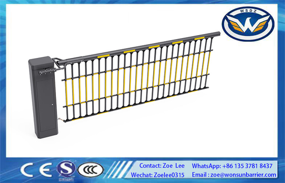 High Traffic Airbrone Barrier Gate 24V BLDC Motor with DZ-2309 Model and Compact Size