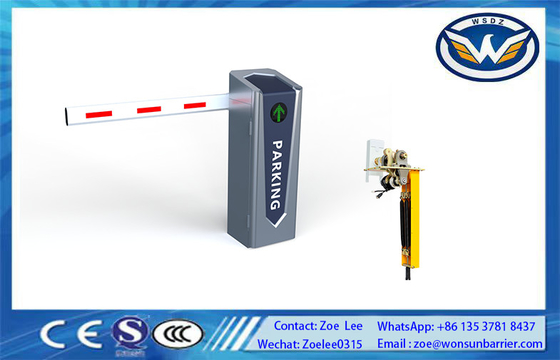 High Speed DC Servo Boom Barrier Gate With Unified Springs Used For Parking Lot