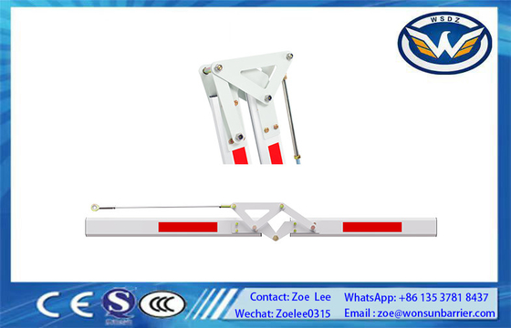 180° Folding Arm For Parking Lot Barrier Gate With Alunimum Alloy