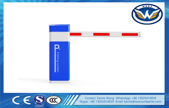 Speed Adjustable Traffic Barrier Gate 24V DC Brushless Motor Car Park Barrier With 6m Arm