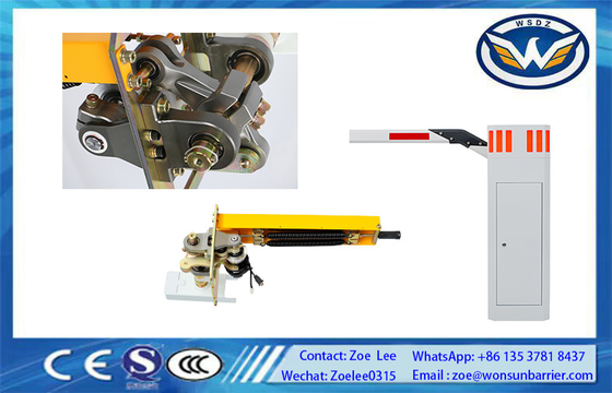 Traffic Boom Barrier Gate With R&G LED On Top Cover 0.9S Fast Speed