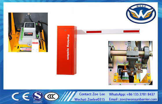 Intelligent Automatic DC Motor fast speed toll Barrier Gate with led & backup battery