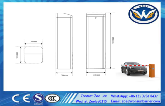 3rd Generation DC Brushless Barrier Gate DZ-830