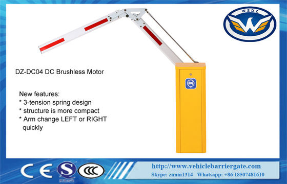 1.5sec/3m Parking Barrier Gate With 180 Degree Folding Aluminum Arm