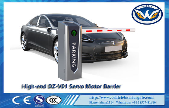 Servo Motor Intelligent Barrier Gate DC 24V Electric Automatic Parking Barrier Max. 6m Straight Arm