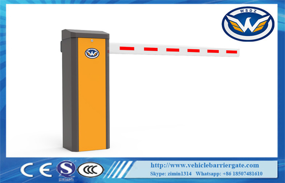 6M Telescopic Arm Vehicle Barrier Gate Wireless Remote Control IP44 Protection