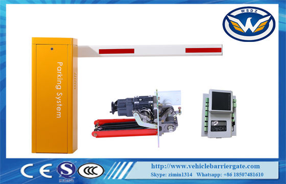 140W Automatic Parking Barriers , Parking Lot Gate Systems With Arm ...