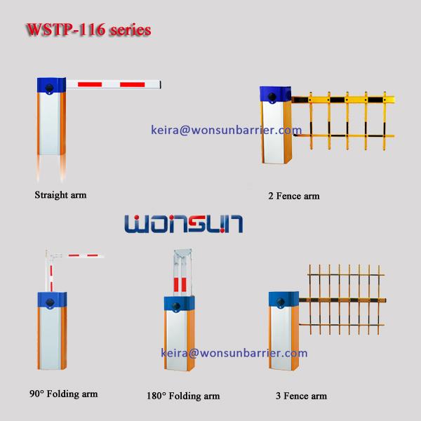 High Sensitive Custom Remote Control Barrier Gate For Highway / Parking Lot