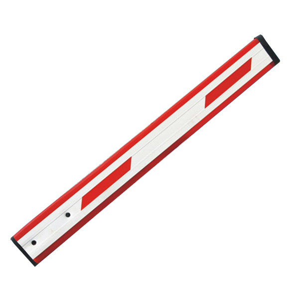 6m Boom parking lot gate arm , gate barrier arm replacement With Rubber