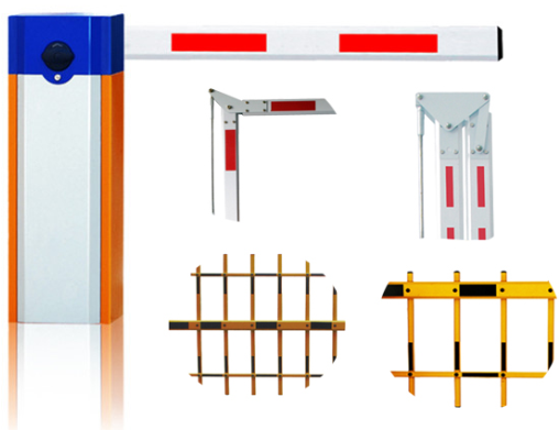 Led Gate Arm Automatic Barrier Gate Accessorirs With LED Light For Telescopic Arm