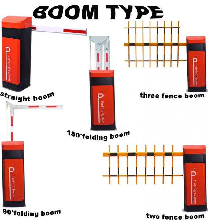 Vehicle Access Controlled Automatic Parking Lot Gates With Boom Length 6m