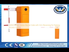 220V/110VAC Motor Barrier Gate with Arm Reversing for Parking Access Control