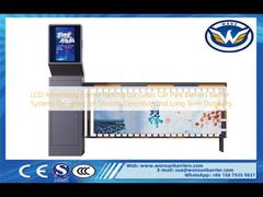 LCD Advertising Barrier Parking Lot Gates Car Park Barriers Barrier Systems Designed for Smooth Operation and Long Term Durability