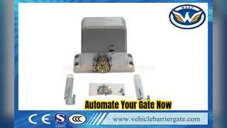 Motorised Slide Gate Motor 
Easy Gate Automation